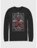 Marvel Deadpool The Merc Tarot Long-Sleeve T-Shirt