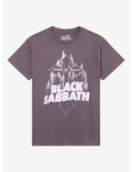 Black Sabbath Master Of Reality Flaming Cross T-Shirt