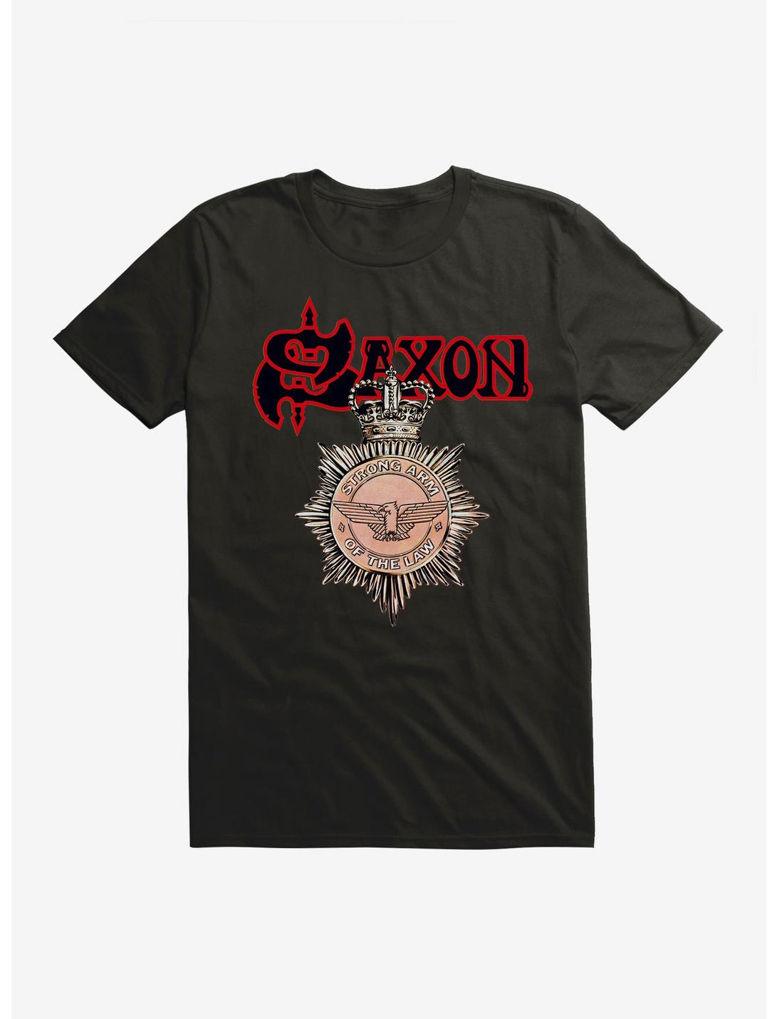 Saxon Strong Arm Of The Law T-Shirt