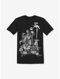 The Nightmare Before Christmas Monochrome Group T-Shirt