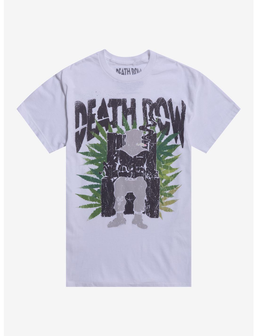 Death Row Records Green Leave Electric Chair T-Shirt