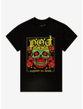 Payable On Death Skull & Roses T-Shirt