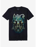 Slayer Double Horned Demon Skull T-Shirt