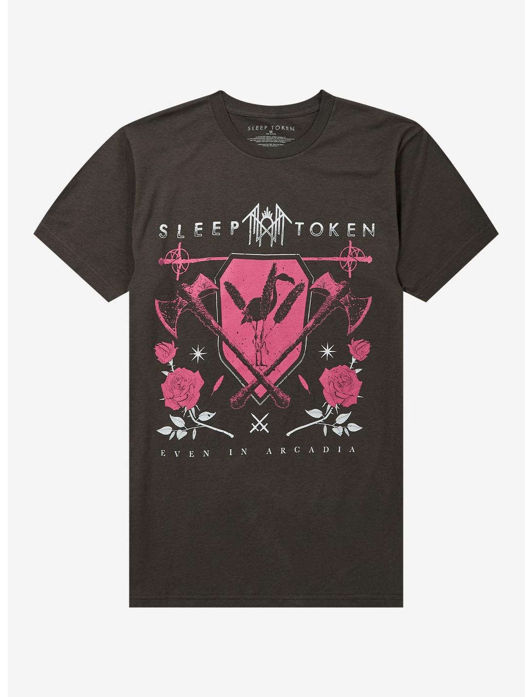 Sleep Token Even In Arcadia Shield & Axes T-Shirt