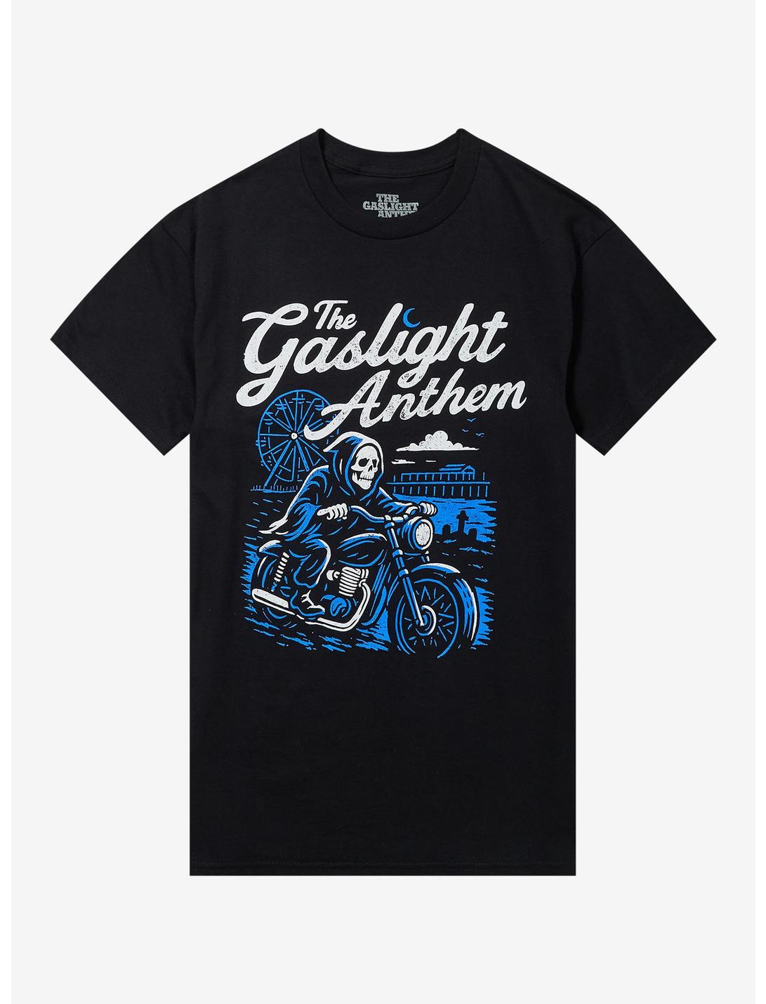 The Gaslight Anthem Grim Reaper Motorcycle T-Shirt