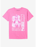 Puella Magi Madoka Magica Pink Panel T-Shirt