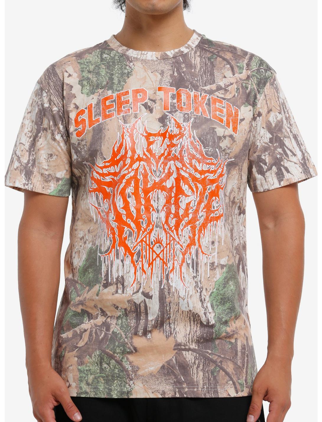 Sleep Token Logo Camouflage T-Shirt