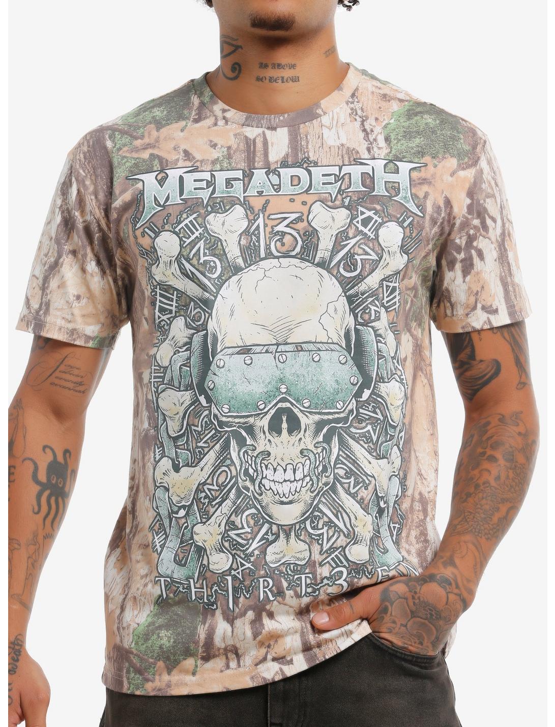 Megadeth Th1rt3en Camo T-Shirt
