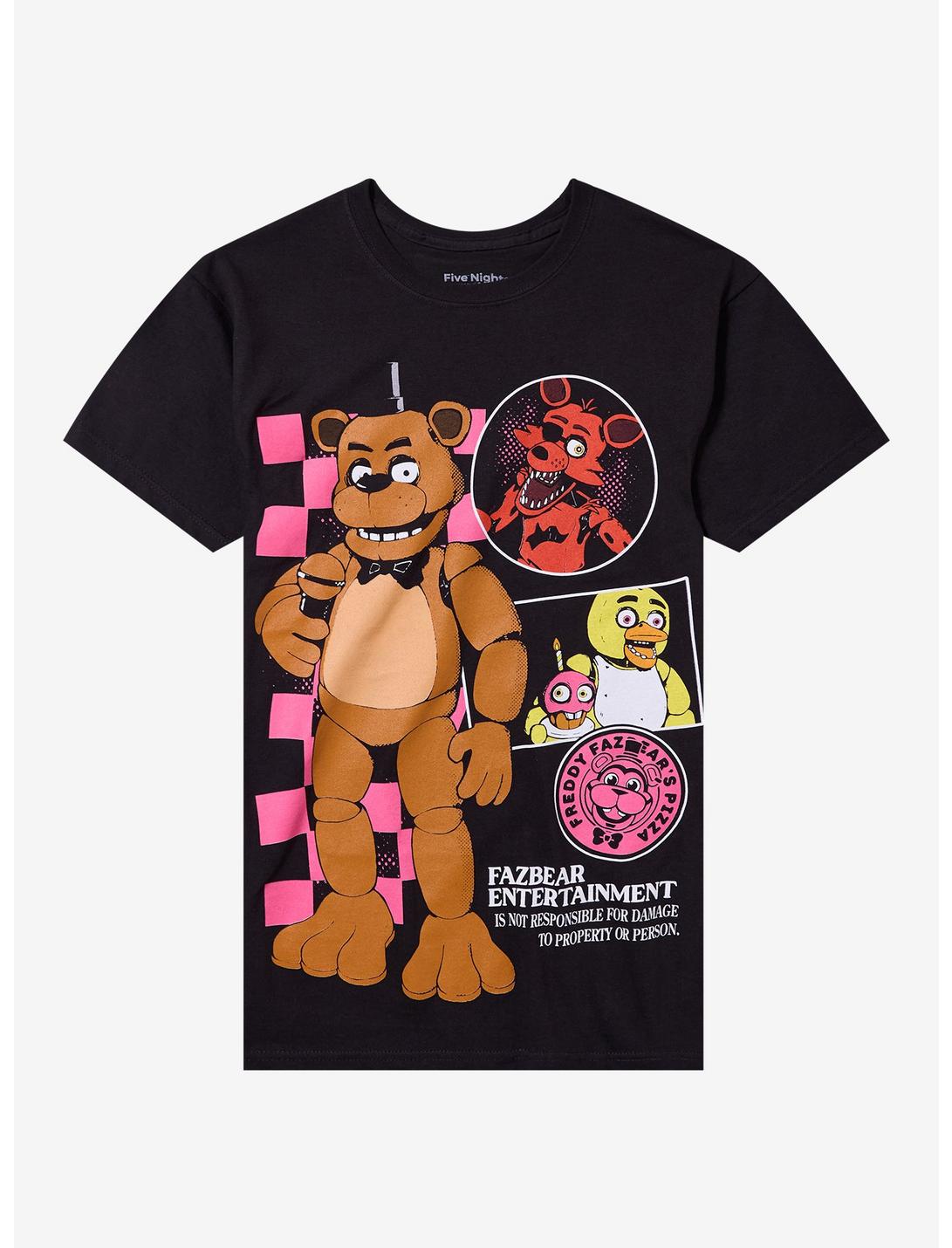 Five Nights At Freddy's Checker Character T-Shirt