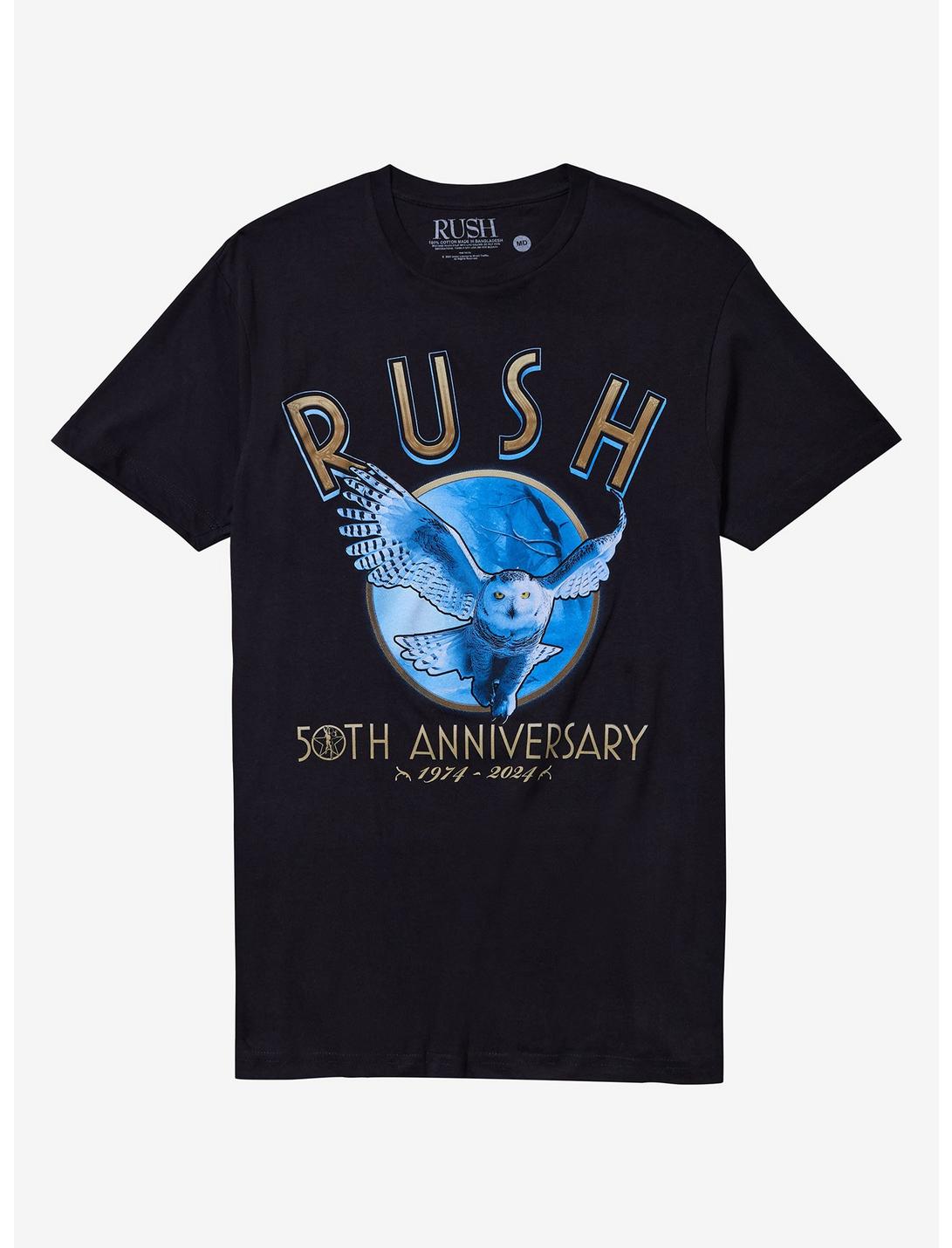 Rush 50th Anniversary Fly By Night Owl T-Shirt
