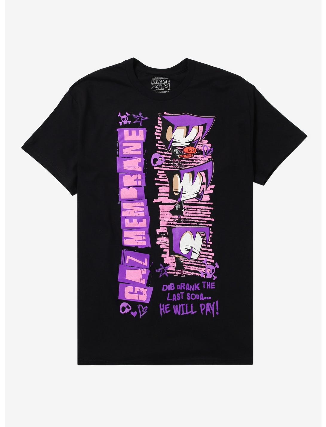 Invader Zim Gaz Collage T-Shirt