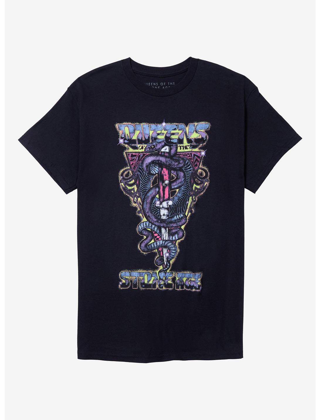 Queens Of The Stone Age Snake & Dagger T-Shirt