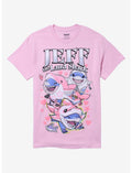 Marvel Rivals Jeff The Land Shark Hearts T-Shirt