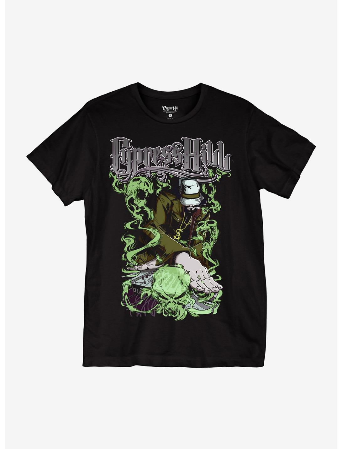 Cypress Hill DJ Green Smoke T-Shirt