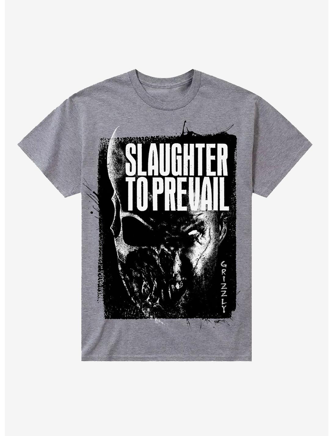 Slaughter To Prevail Grizzly Heather Grey T-Shirt