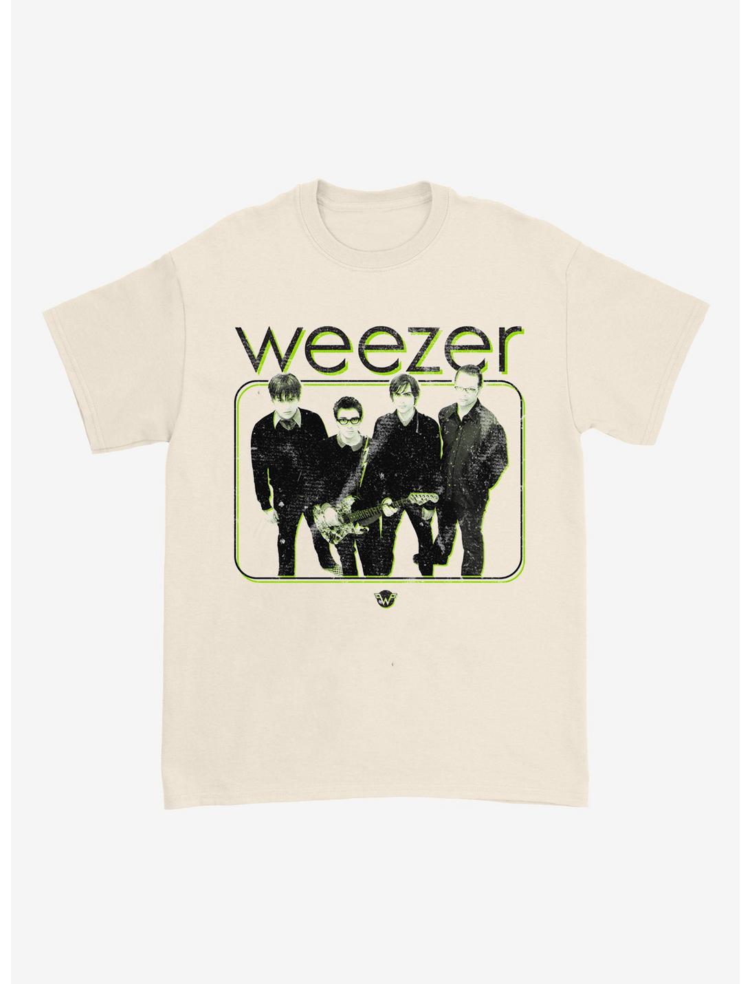 Weezer Green Framed Portrait T-Shirt
