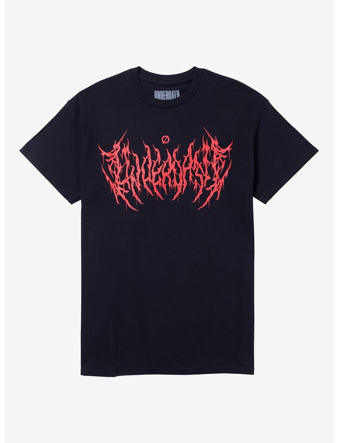 Underoath Metal Logo T-Shirt