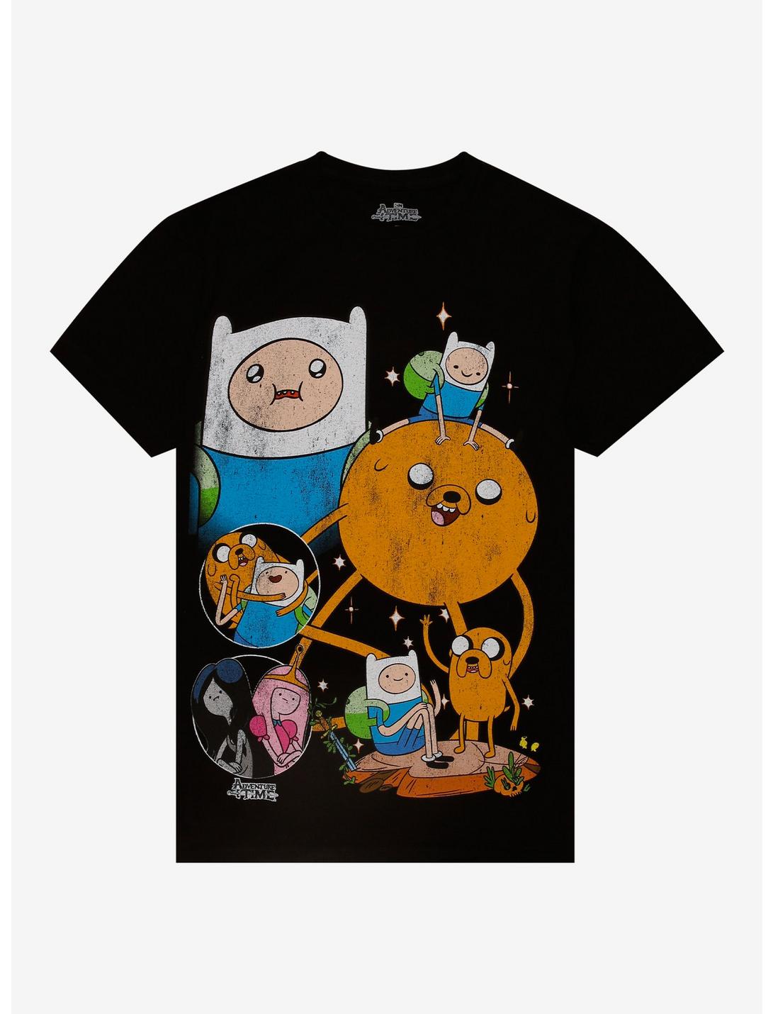 Adventure Time Jake & Finn Collage T-Shirt