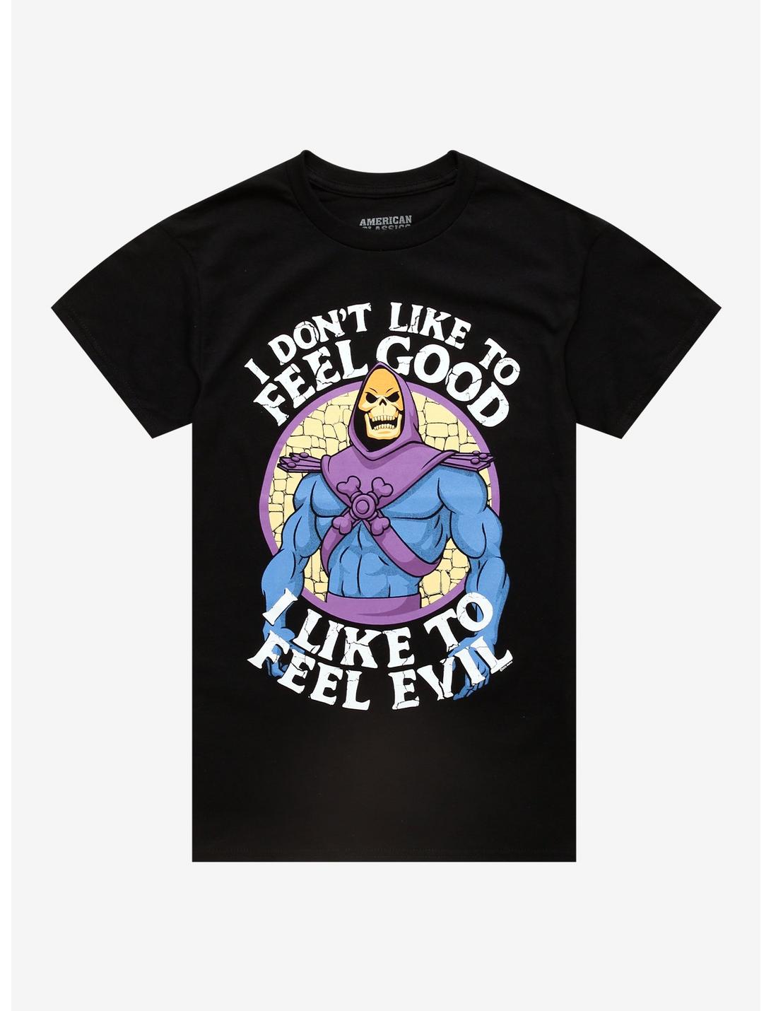 Masters Of The Universe Skeletor Feel Evil T-Shirt