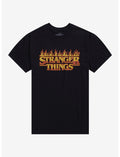 Stranger Things Flames Logo T-Shirt
