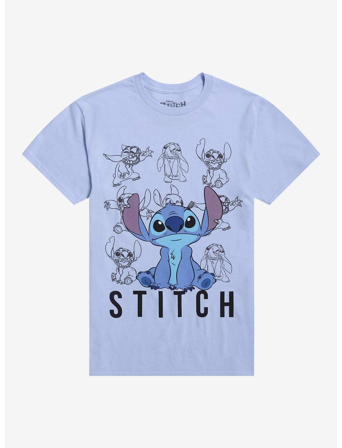 Disney Stitch Poses Grid T-Shirt