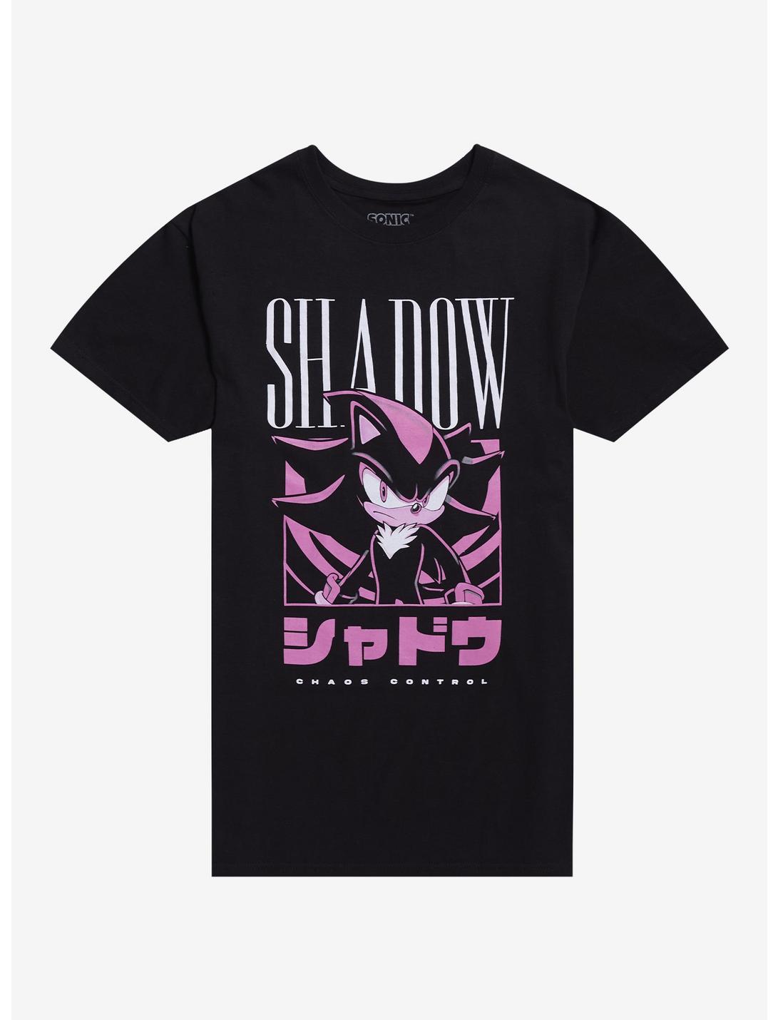Sonic The Hedgehog Shadow Chaos Control T-Shirt