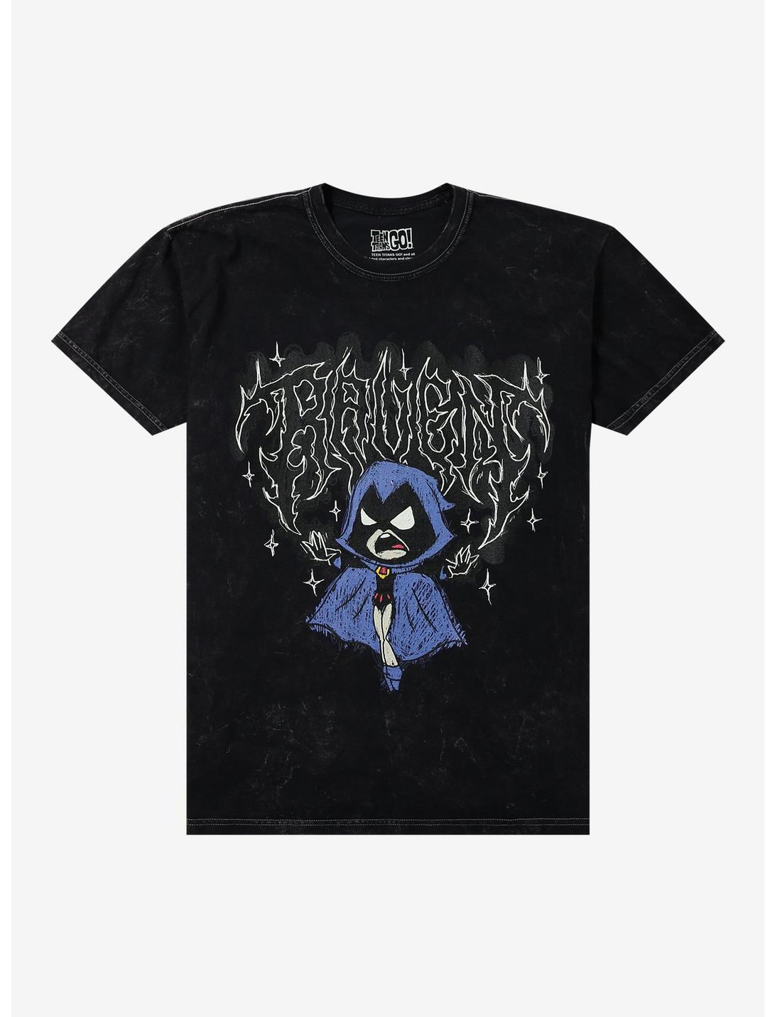 DC Comics Teen Titans Go! Raven Mineral Wash T-Shirt