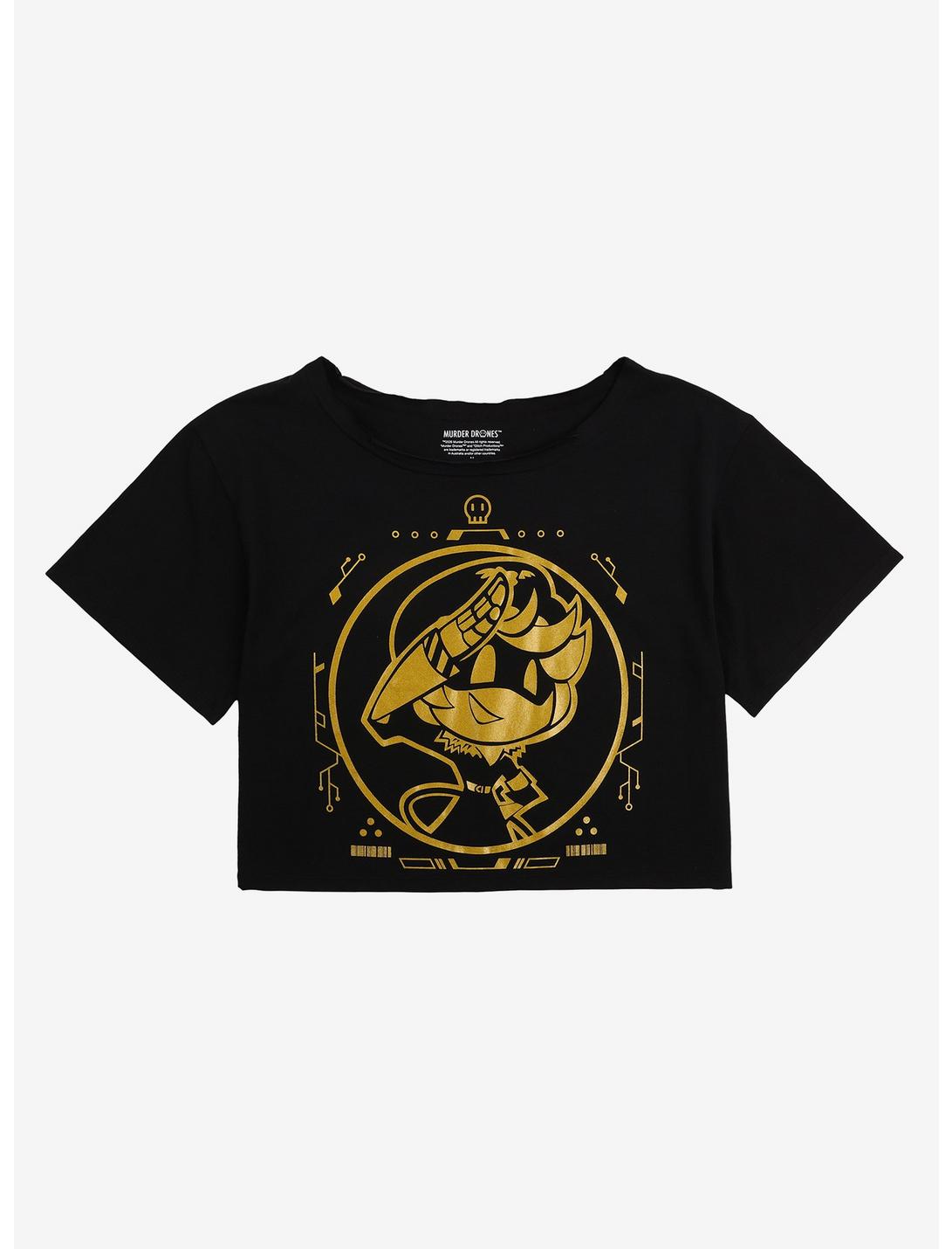 Murder Drones N Foil Girls Off-Shoulder T-Shirt
