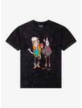 Disney Gravity Falls Wendy & Robbie Mineral Wash T-Shirt