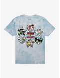 Hello Kitty And Friends X The Powerpuff Girls Collab Tie-Dye T-Shirt