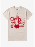 Olivia Rodrigo Red Guts Star T-Shirt