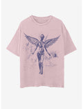 Nirvana Pink In Utero Angel Two-Sided T-Shirt