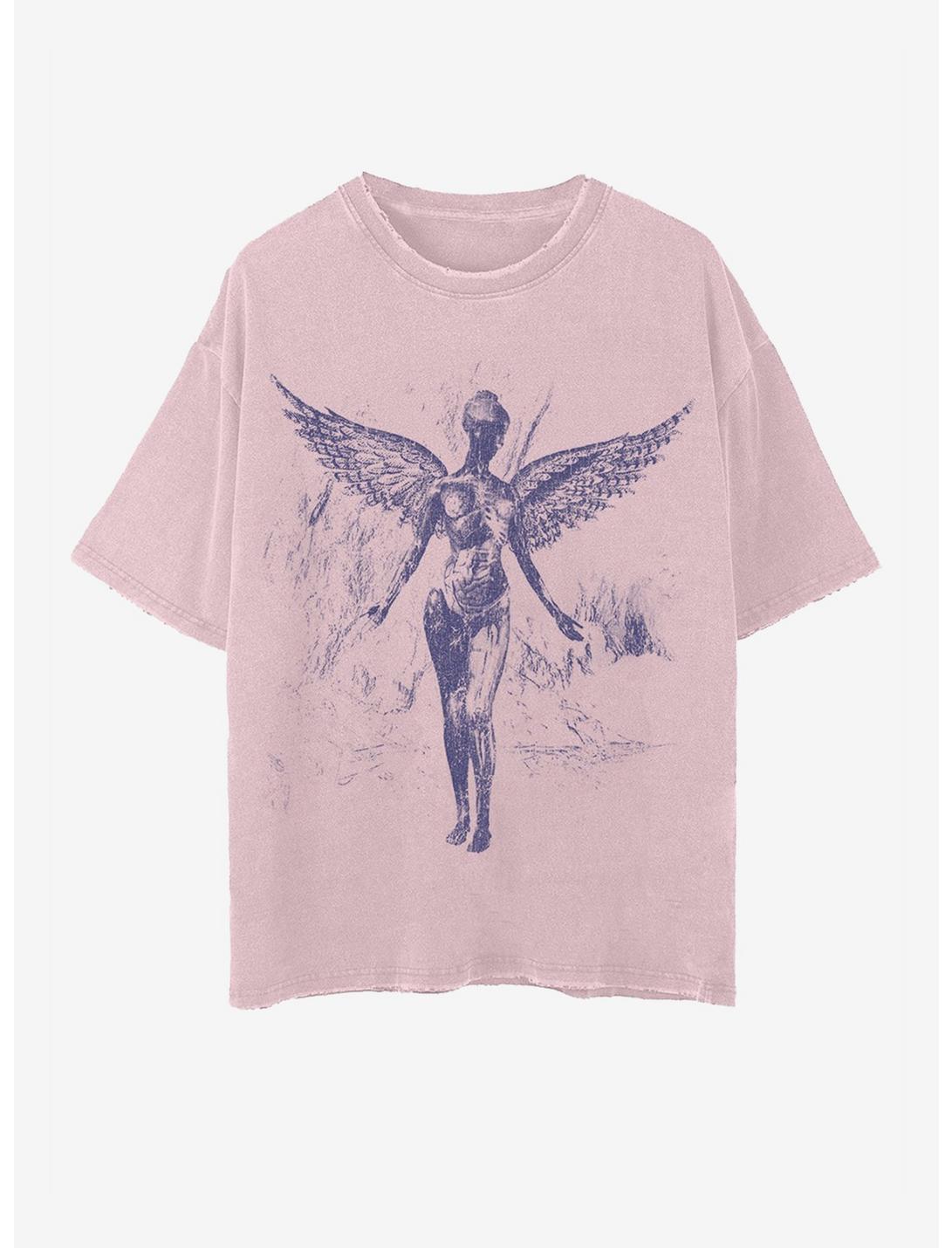 Nirvana Pink In Utero Angel Two-Sided T-Shirt