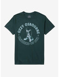 Ozzy Osbourne Blizzard Of Ozz Green T-Shirt