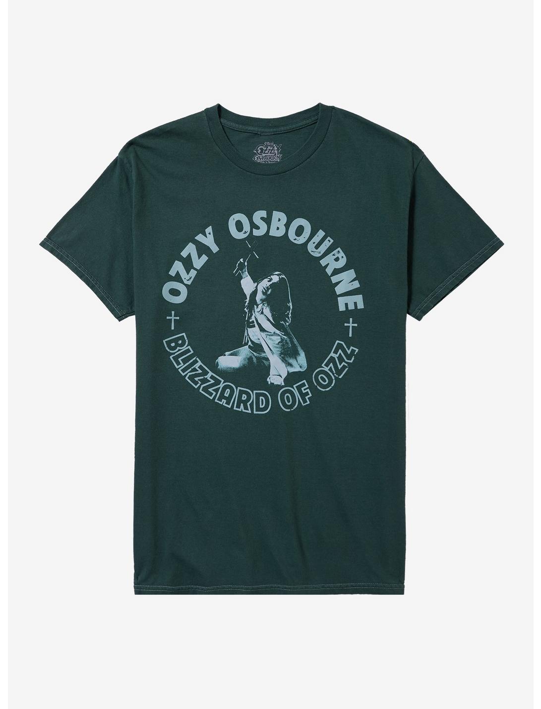 Ozzy Osbourne Blizzard Of Ozz Green T-Shirt