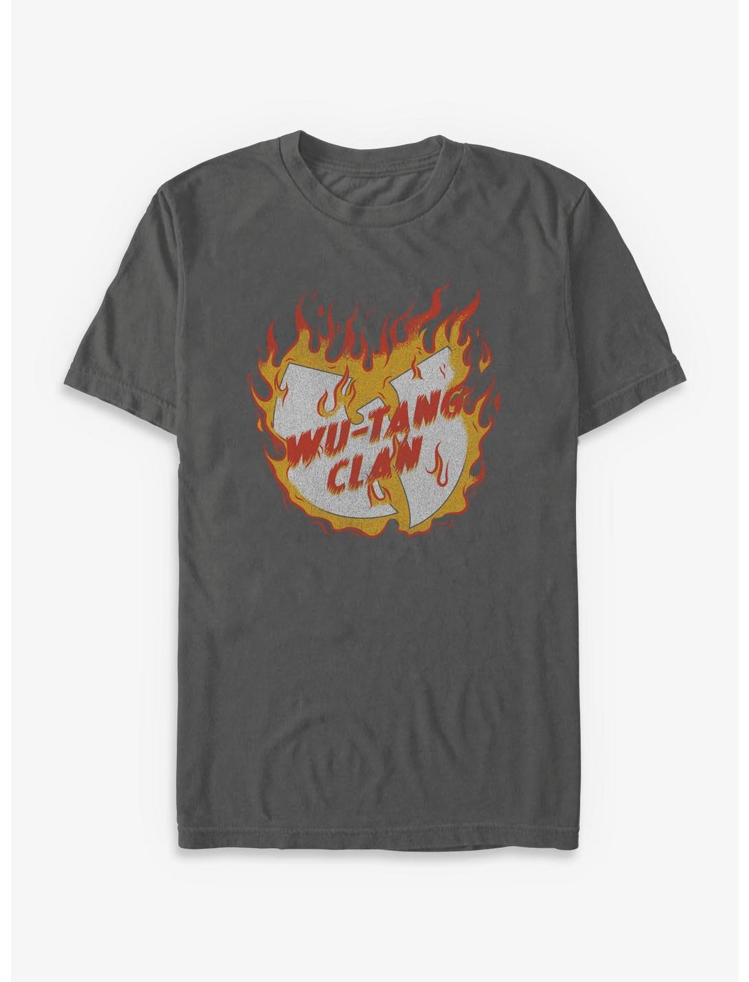 Wu-Tang Clan Fire Logo Garment Dye T-Shirt
