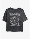 Wu-Tang Clan Forever Global Girls Mineral Wash Crop T-Shirt