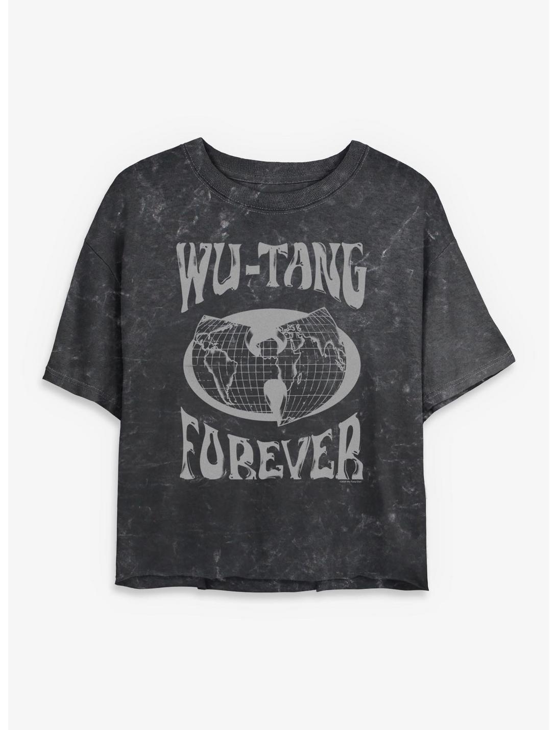 Wu-Tang Clan Forever Global Girls Mineral Wash Crop T-Shirt