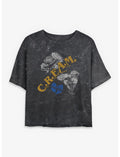 Wu-Tang Clan C.R.E.A.M. Girls Mineral Wash Crop T-Shirt