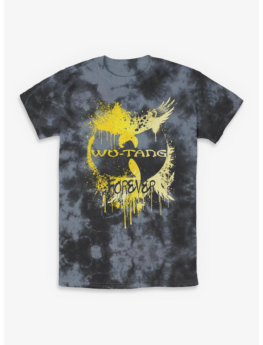 Wu-Tang Clan Paint Splash Tie-Dye T-Shirt