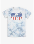 Wu-Tang Clan American Flag Tie-Dye T-Shirt