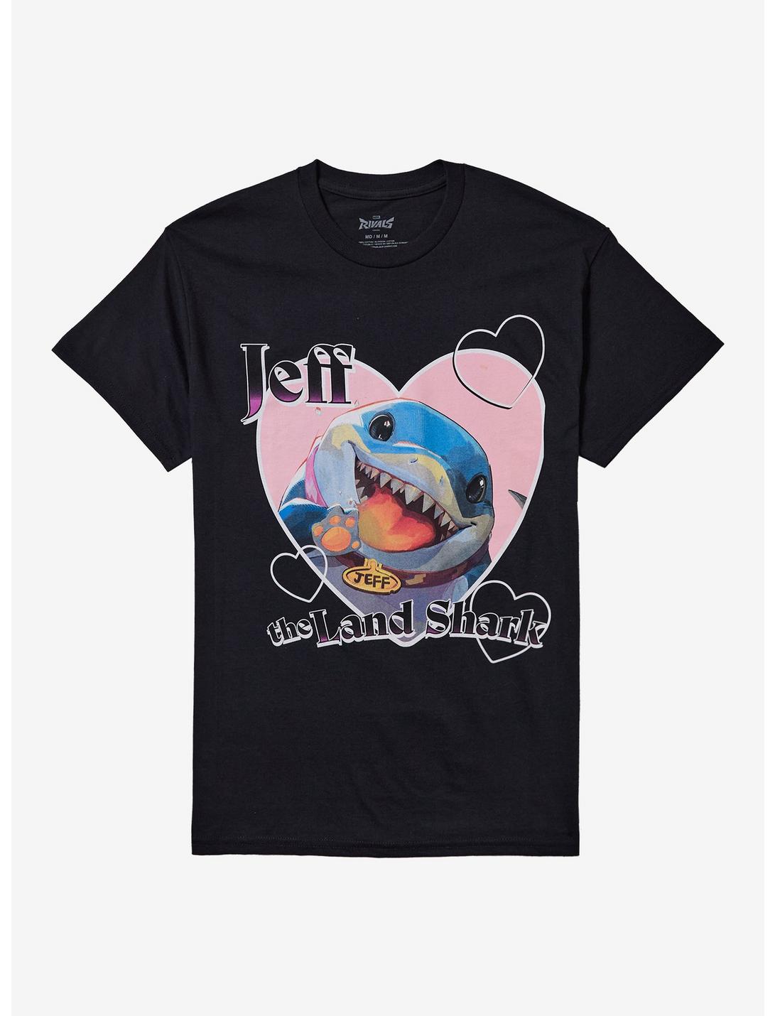 Marvel Rivals Jeff The Land Shark Heart T-Shirt