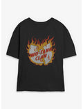 Wu-Tang Clan Fire Logo Girls Skimmer T-Shirt