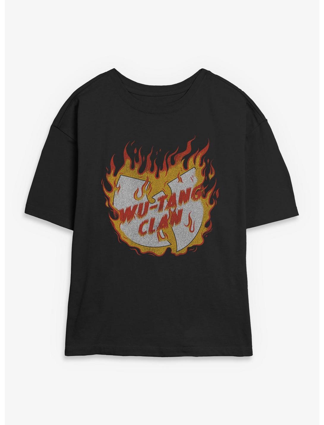 Wu-Tang Clan Fire Logo Girls Skimmer T-Shirt