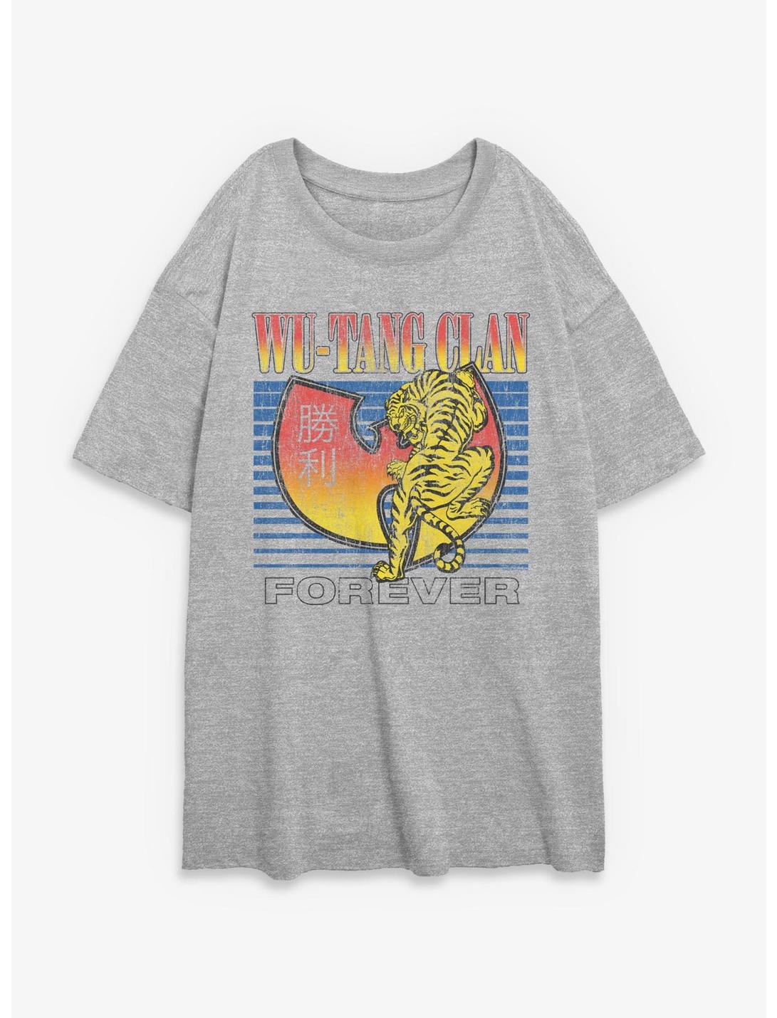 Wu-Tang Clan Forever Tiger Logo Girls Oversized T-Shirt