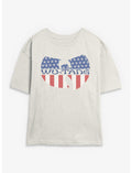 Wu-Tang Clan American Flag Girls Skimmer T-Shirt