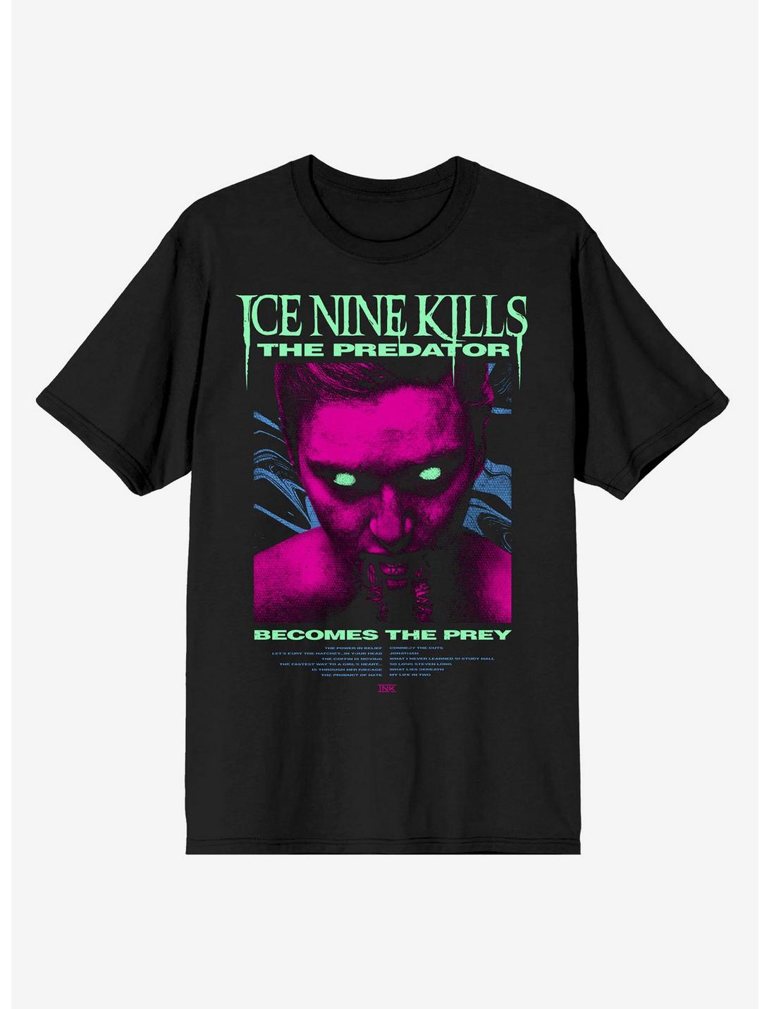Ice Nine Kills The Predator Becomes The Prey Tracklist T-Shirt