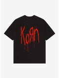 Korn Still A Freak Red Logo T-Shirt