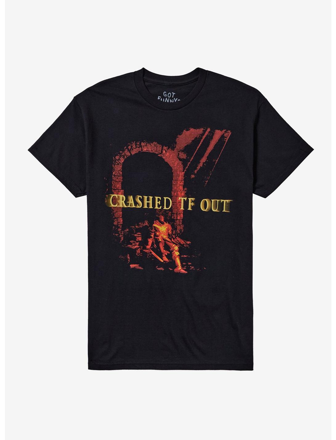 Crash Out Knight T-Shirt By Got Funny?