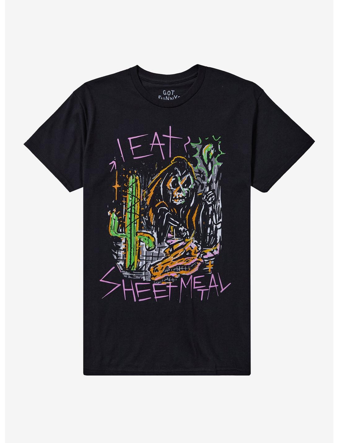 Eat Sheet Metal Reaper T-Shirt By Got Funny?